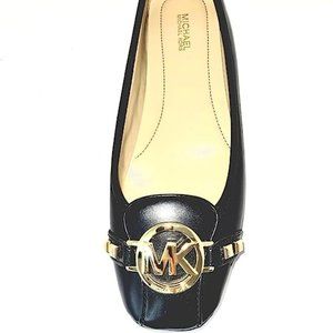 Michael Kors Women's Fulton Moccasin (Black Nappa, size 8